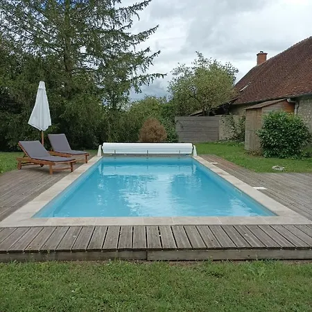Villa Longere Avec Piscine Couffy Exterior foto