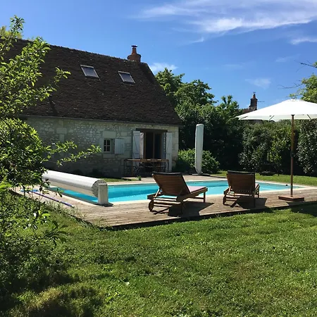 Villa Longere Avec Piscine Couffy Exterior foto